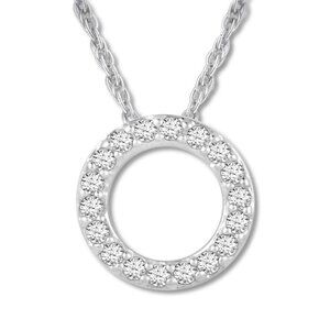 18kt White Gold Plated Letter O Comes With 18" Chain